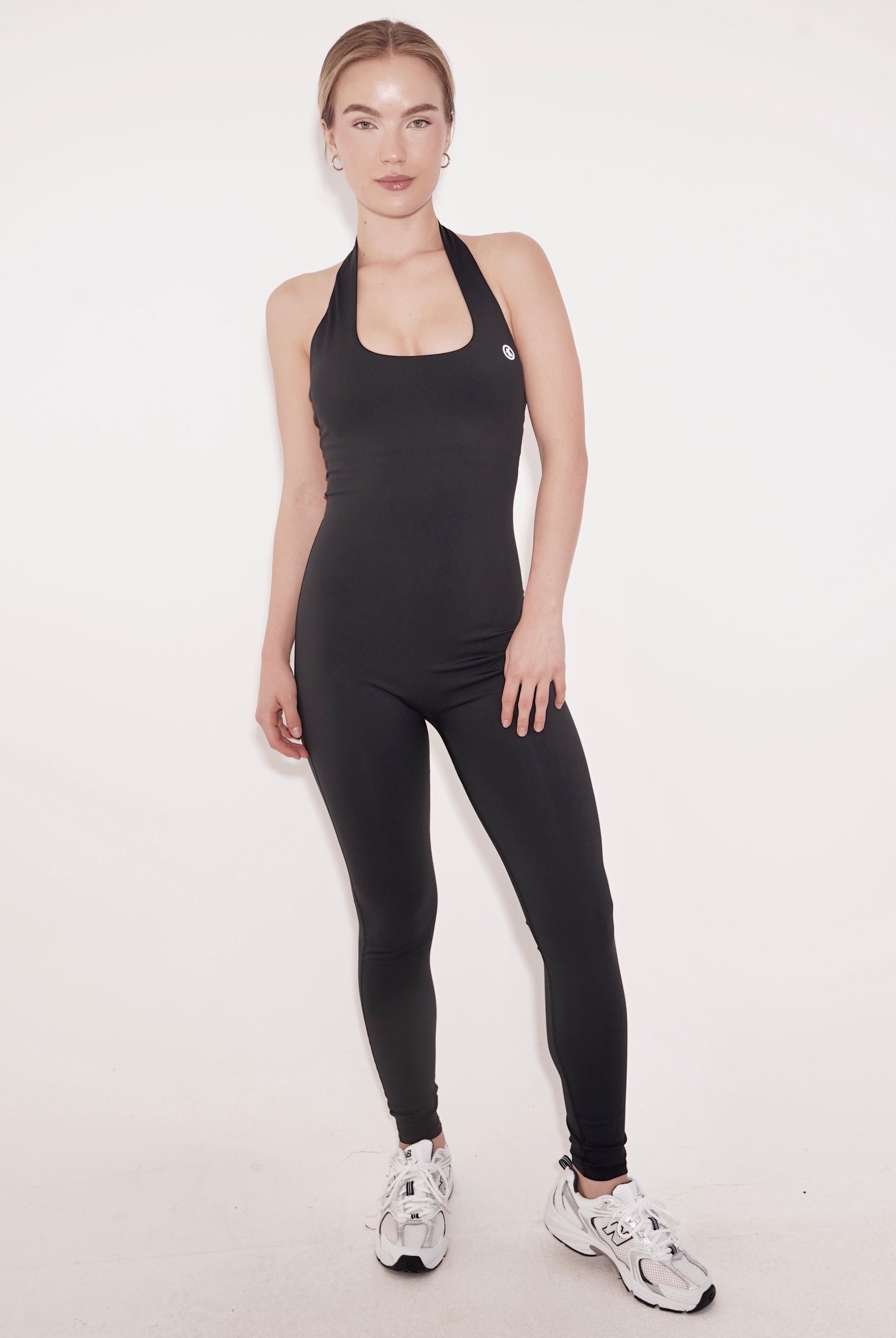 KIMITH BRAND I Am Powerful Bodysuit in Black — main product shot