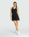 MEGHAN DRESS - JAVA LEOPARD