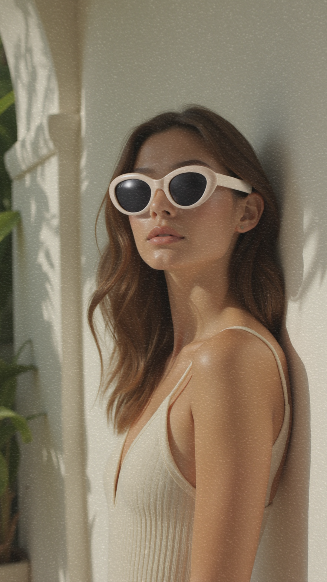 OHO's OHO's PARADISE Sunglasses (Color Variant 2) — Oversized Round Frames — lifestyle worn / used context