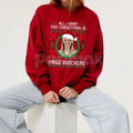 Pasimax "All I Want For Christmas Is Paige Bueckers" Sweatshirt | UConn Huskies Basketball Fan Gift | Women's College B-Ball 