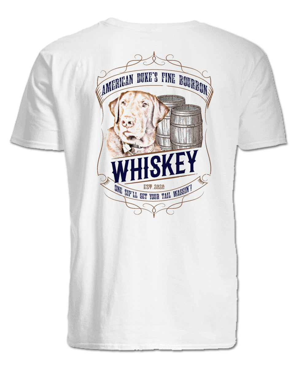 American Duke Apparel Company American Duke Fine Bourbon - Short Sleeve - White — main product shot
