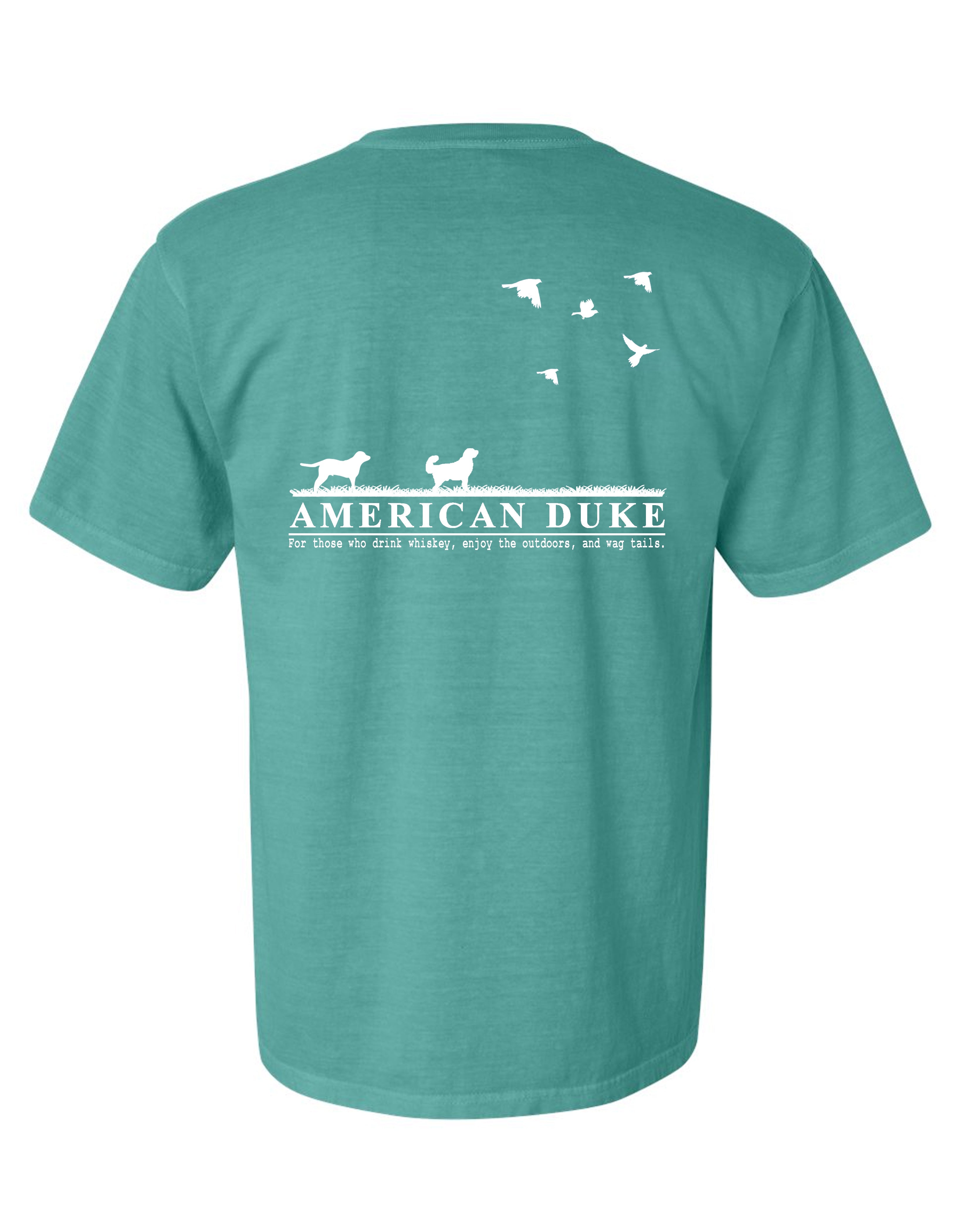 American Duke Apparel Company American Duke Signature T-Shirt - Island Teal — main product shot