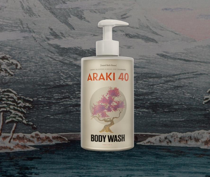 Laurel Bath House 6-Pack Araki 40 — lifestyle context