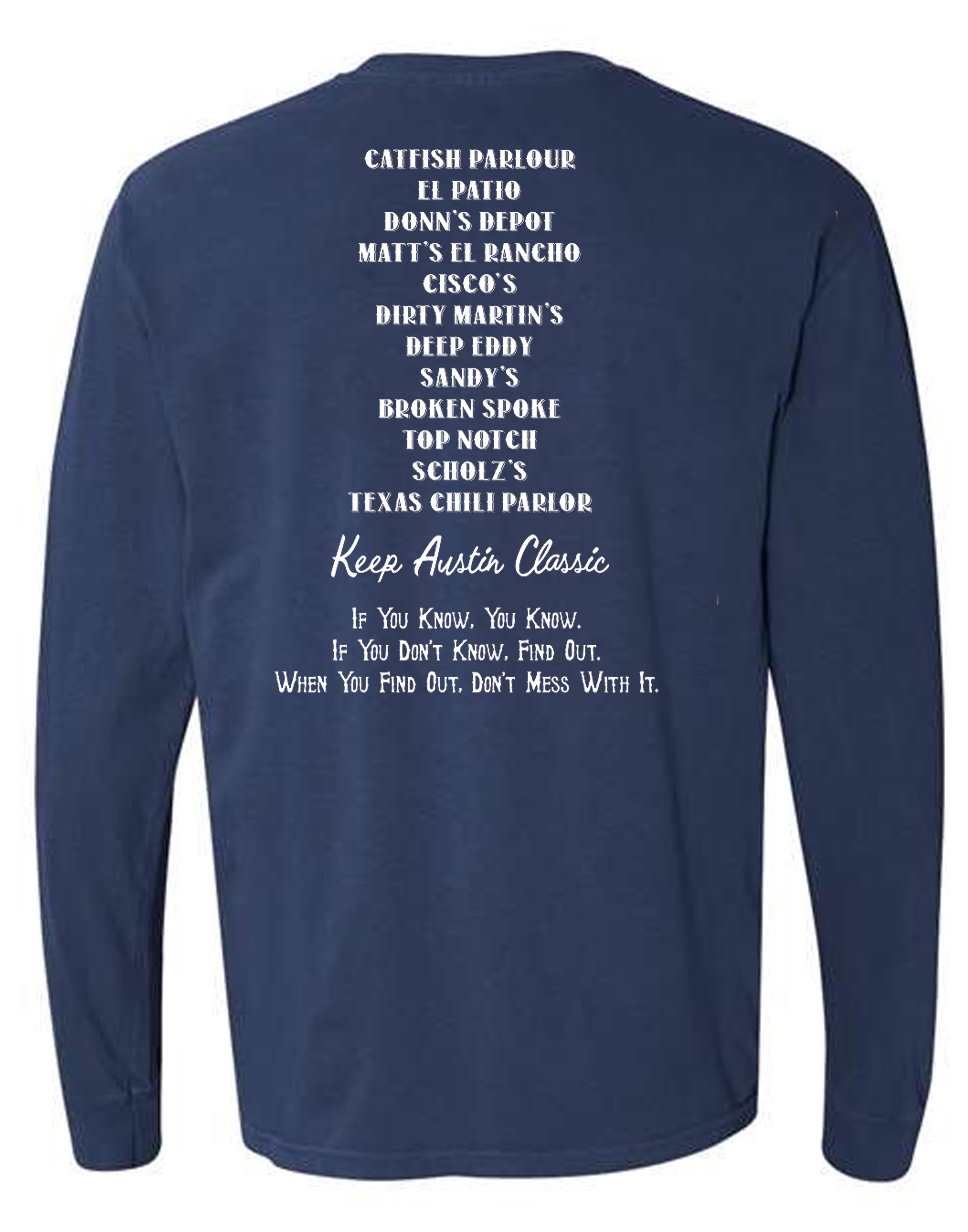 American Duke Apparel Company Classic Austin Spots - Long Sleeve — main product shot