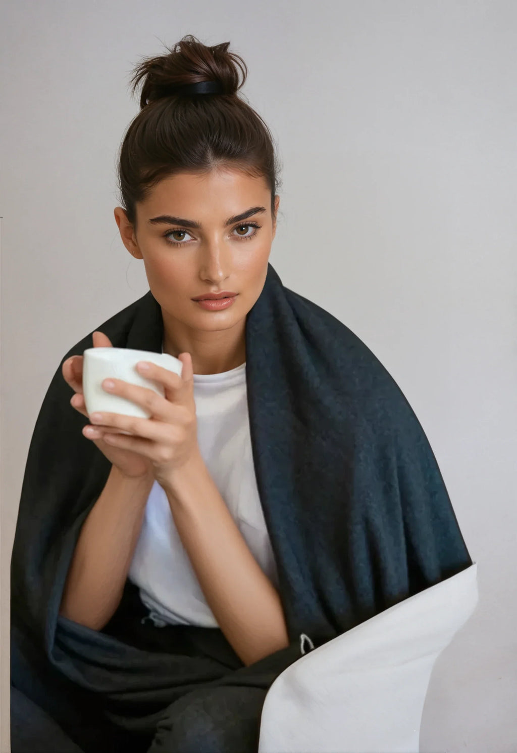 Buki Buki Blanket - Charcoal Grey — main product shot