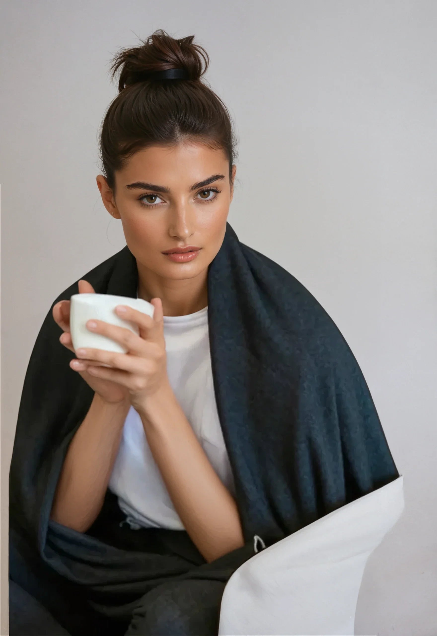 Buki Buki Blanket - Charcoal Grey — main product shot