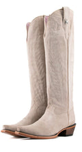 Rockem Georgina Gamuza Nude Tall Snip Toe Cowgirl Boot