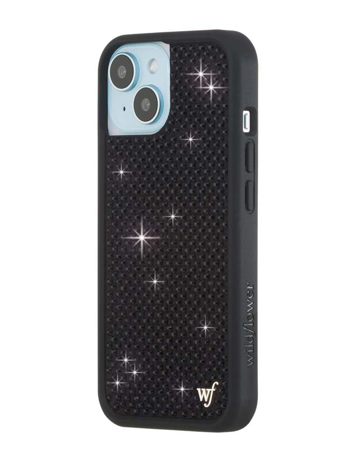 Wildflower Cases Rhinestone iPhone Case | Black — packaging