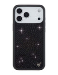 Wildflower Cases Rhinestone iPhone Case | Black — main product shot
