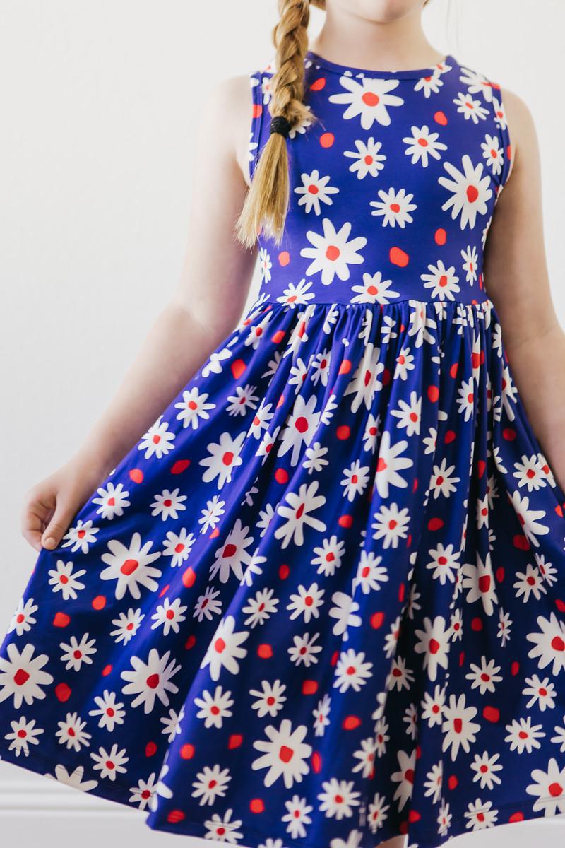 Mila & Rose ® Baby You're a Firework Tank Twirl Dress — main product shot