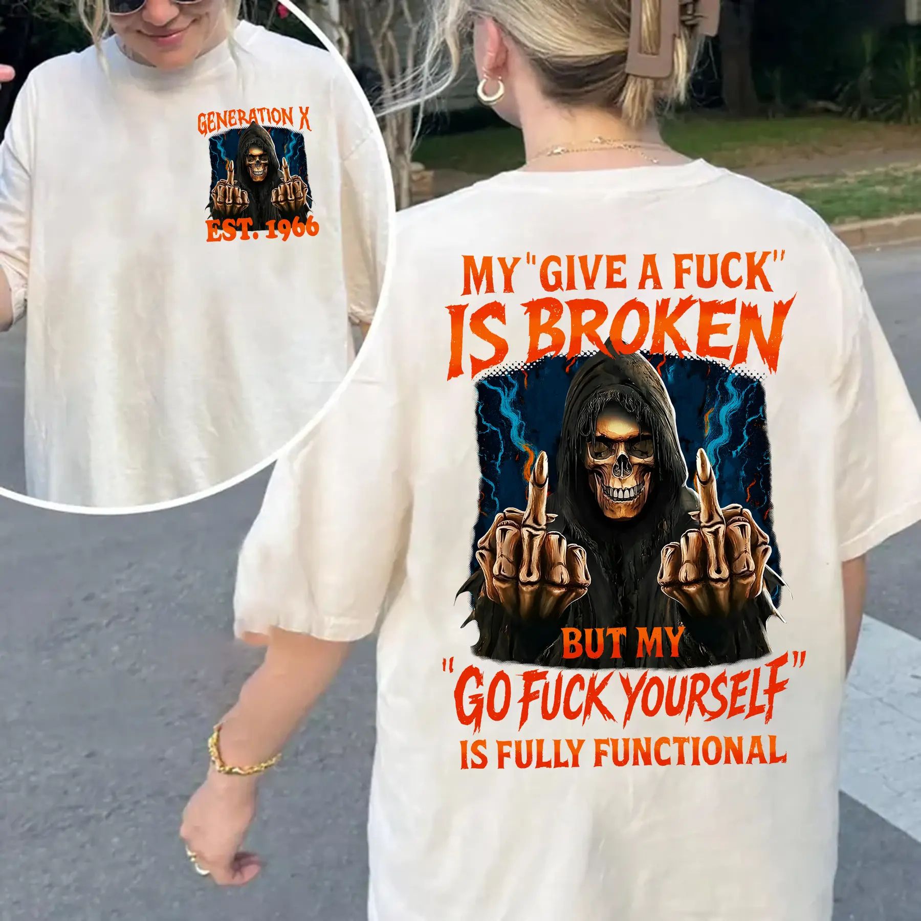 Pasimax Badass Generation X T-shirt — main product shot