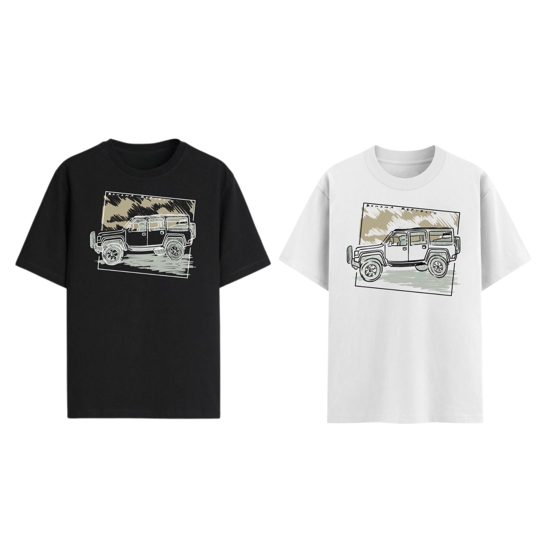 Pasimax Banana Republic Graphic T-shirt — main product shot