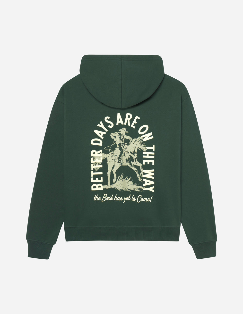 Elevated Faith Better Days Unisex Hoodie — fabric or material detail