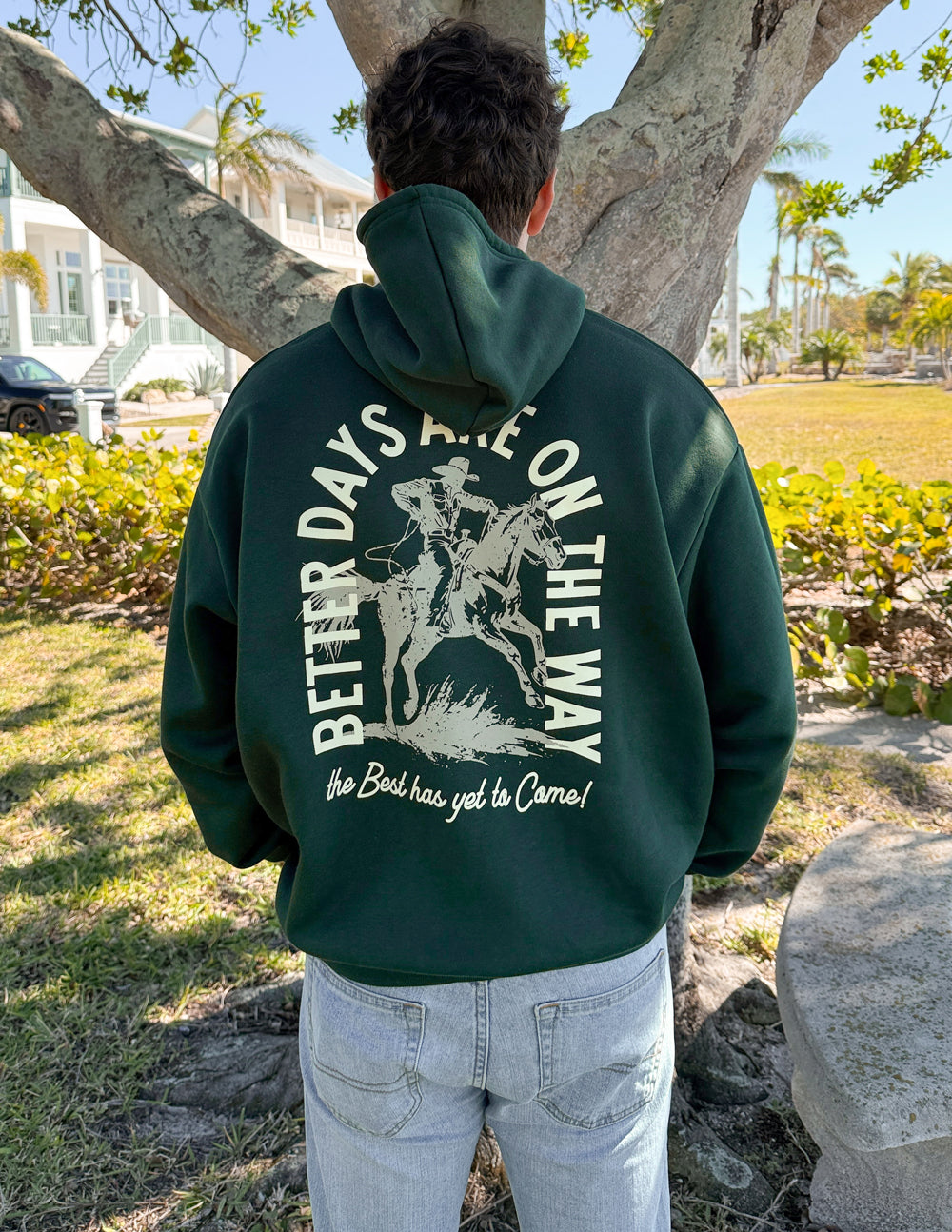 Elevated Faith Better Days Unisex Hoodie — hoodie category context