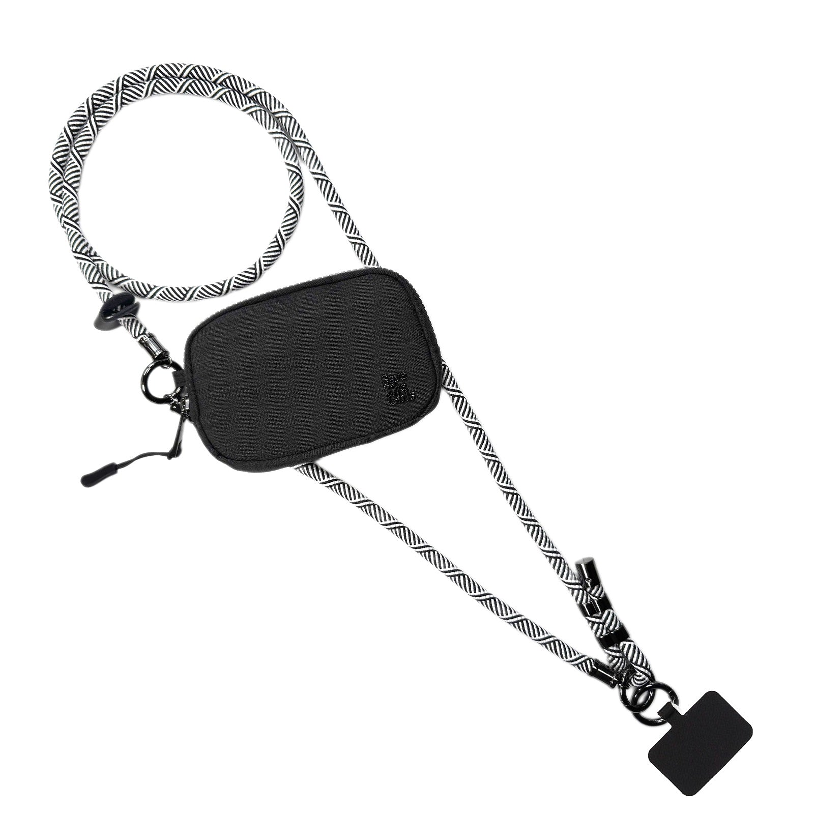 SaveTheGirls Active Crossbody w/RFID Pouch Single Rope — main product shot