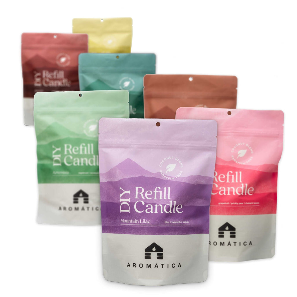 Bluecorn Candles Aromática Scented Candle Refill Kit — main product shot
