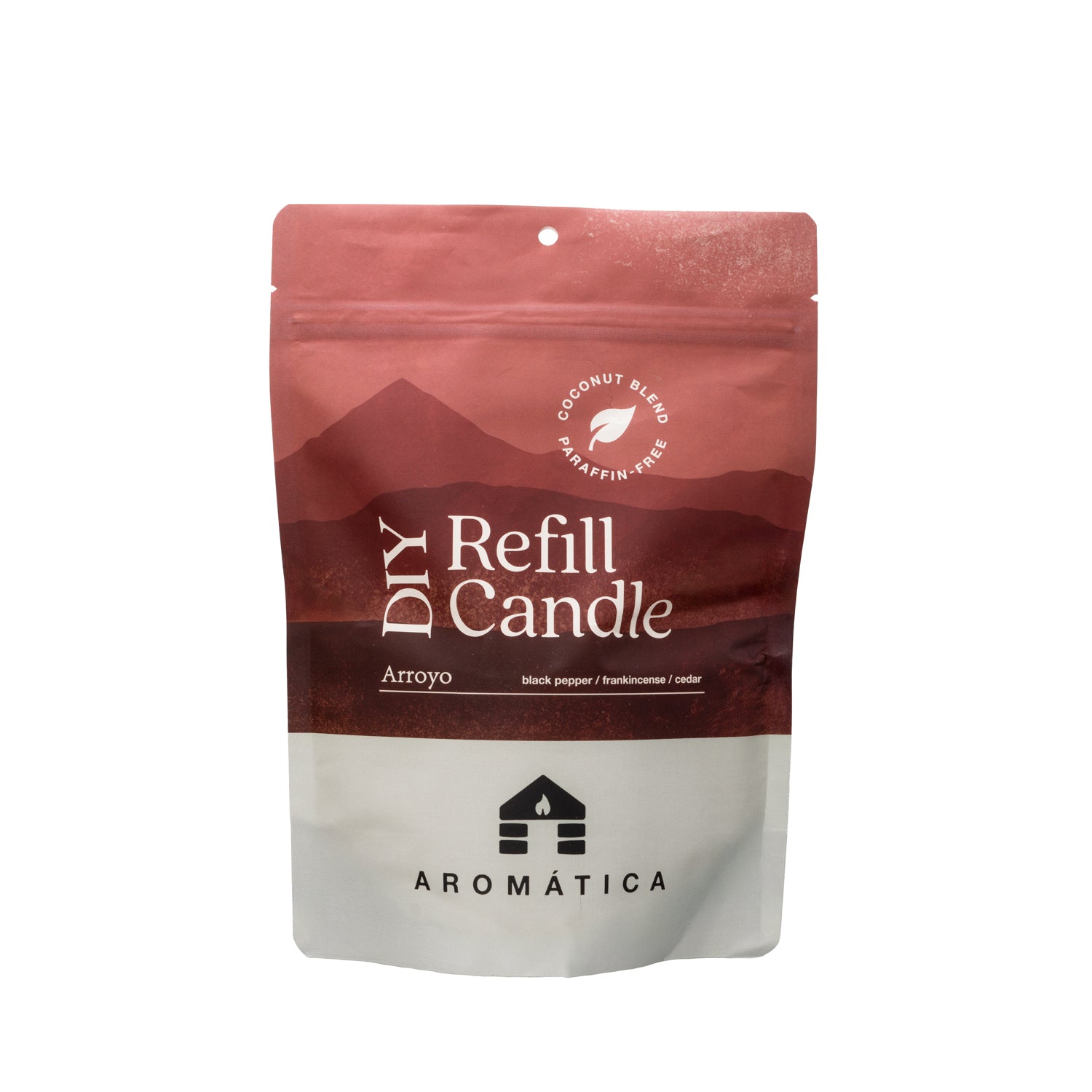 Bluecorn Candles Aromática Scented Candle Refill Kit — packaging or label