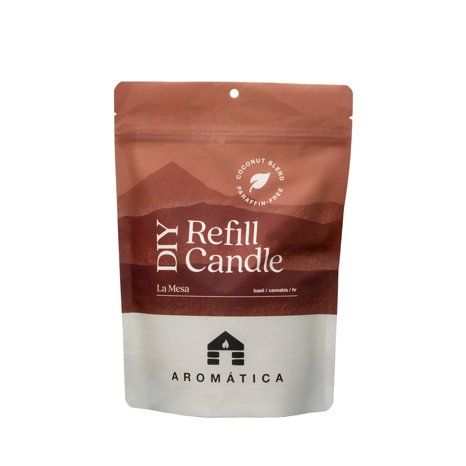 Bluecorn Candles Aromática Scented Candle Refill Kit — in-use context