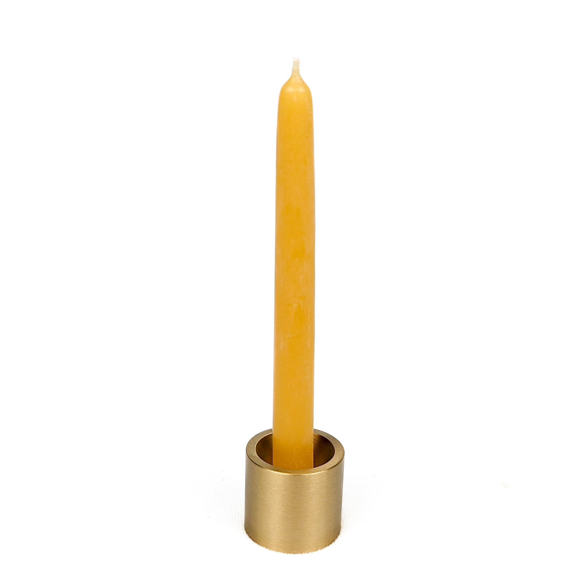 Bluecorn Candles Pure Beeswax - Ceremony & Vigil Mini Taper Candles — packaging or label