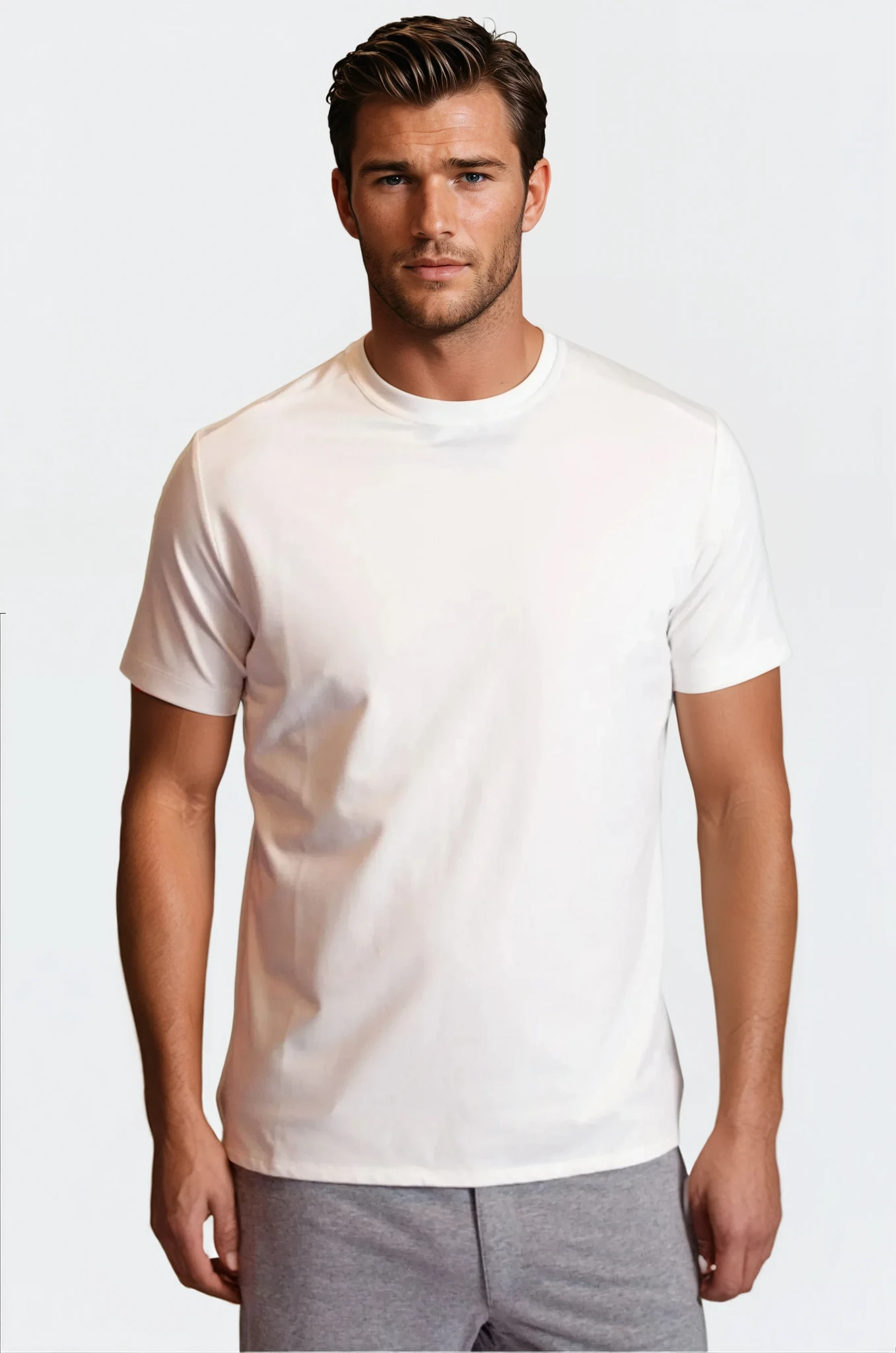 Buki Buki Cinqo Tech Tee - White — main product shot