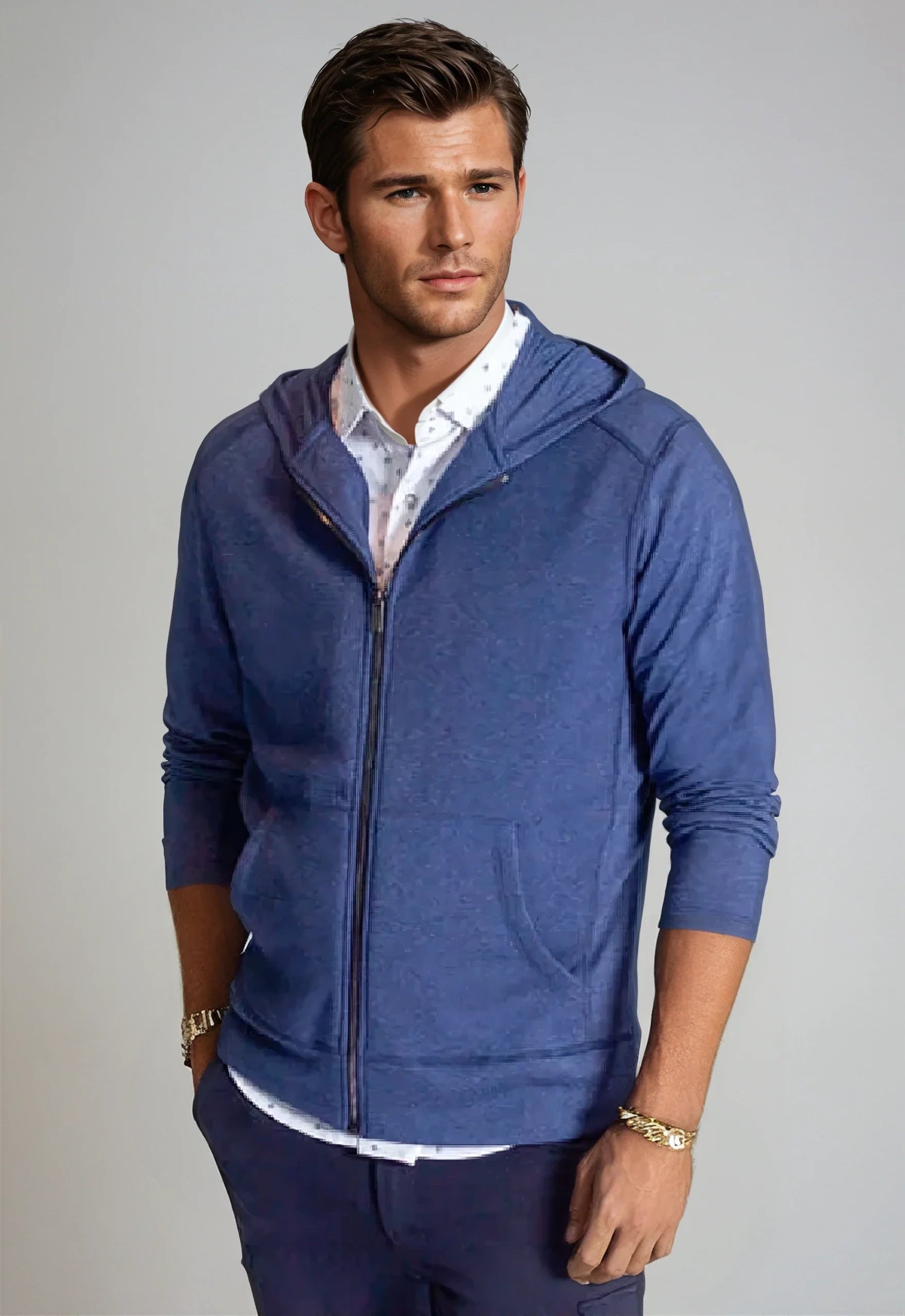 Buki Remix Full Zip Hoodie Sweatshirt — lifestyle context