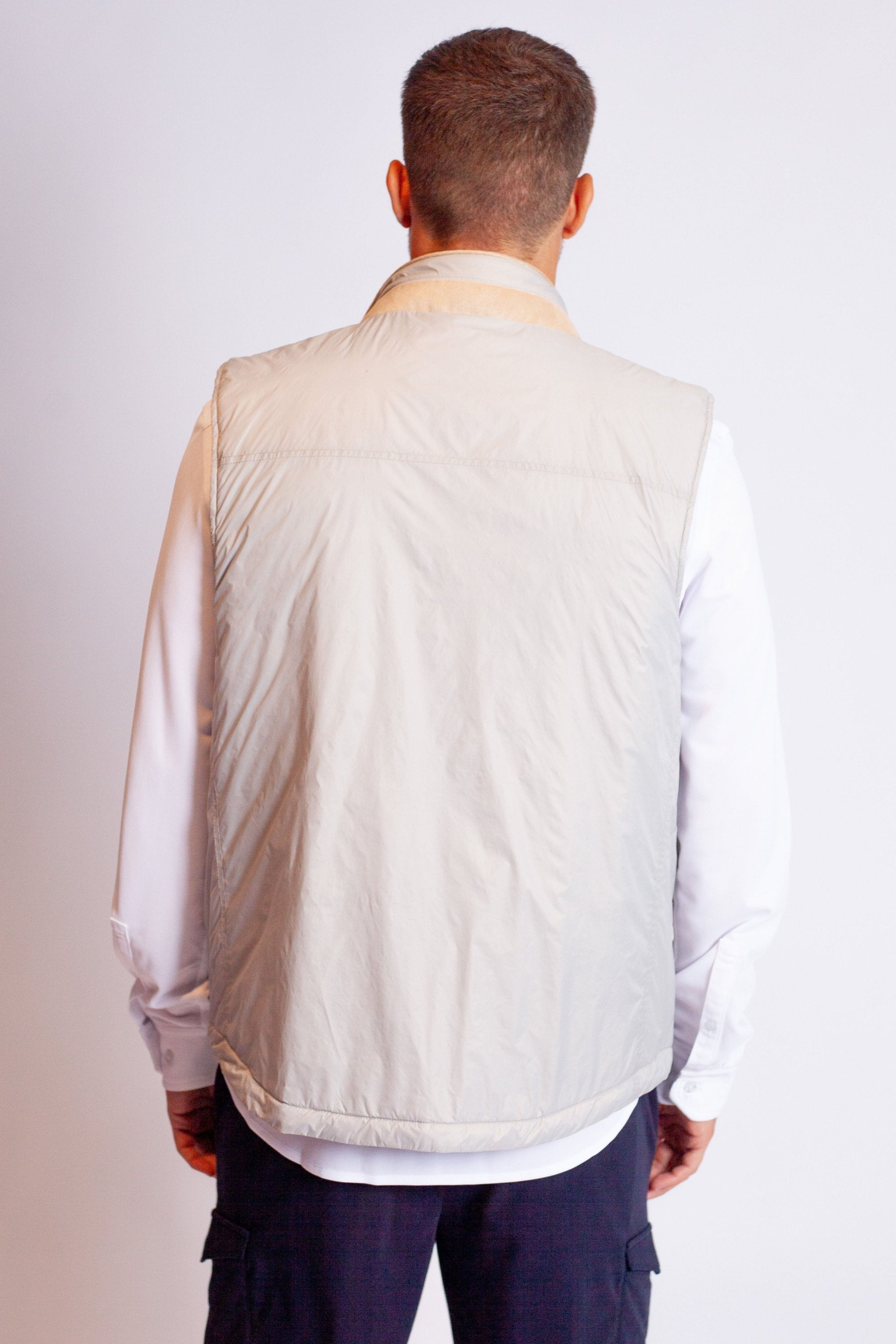 Buki Buki Tech Vest - Silver Grey — size reference