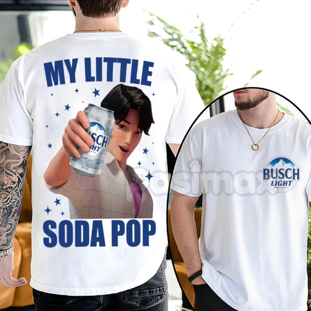 Pasimax Busch Saja Boys "My Little Soda Pop" 2 Sided Shirt — main product shot