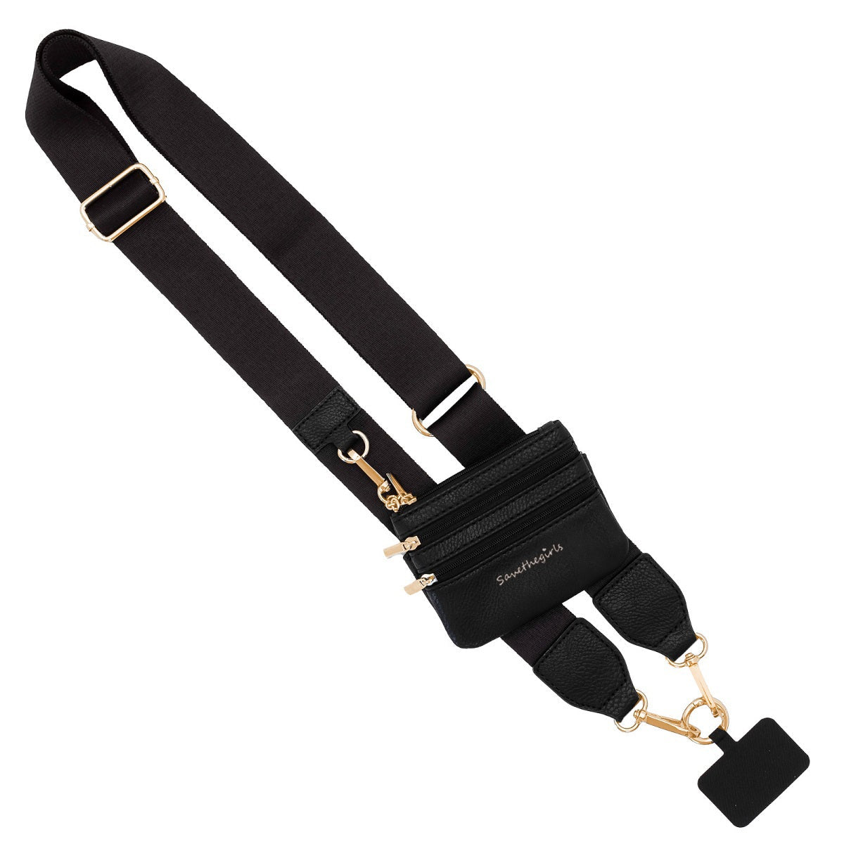 SaveTheGirls Clip & Go Strap with Pouch - Neutral Collection — lifestyle context