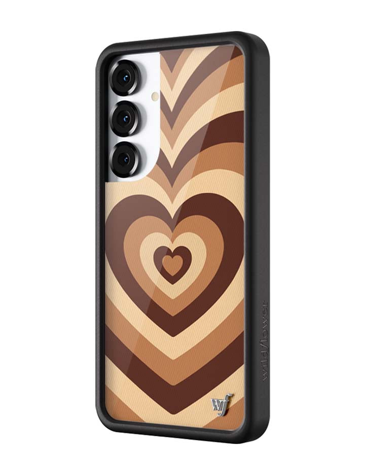 Wildflower Cases Latte Love | Mocha Samsung Galaxy Case — alternative angle