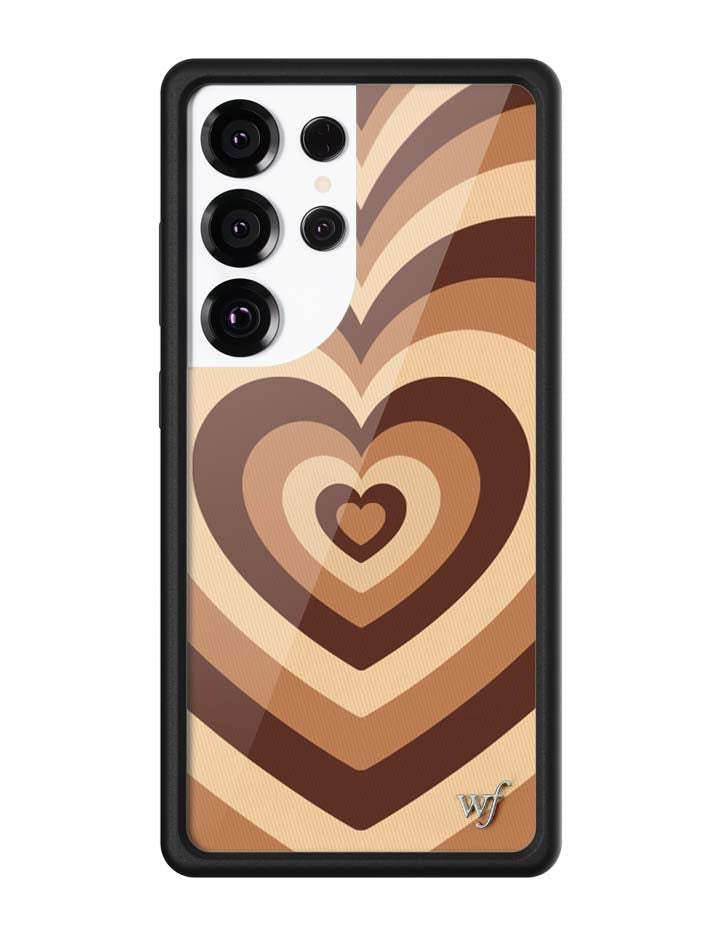 Wildflower Cases Latte Love | Mocha Samsung Galaxy Case — main product shot