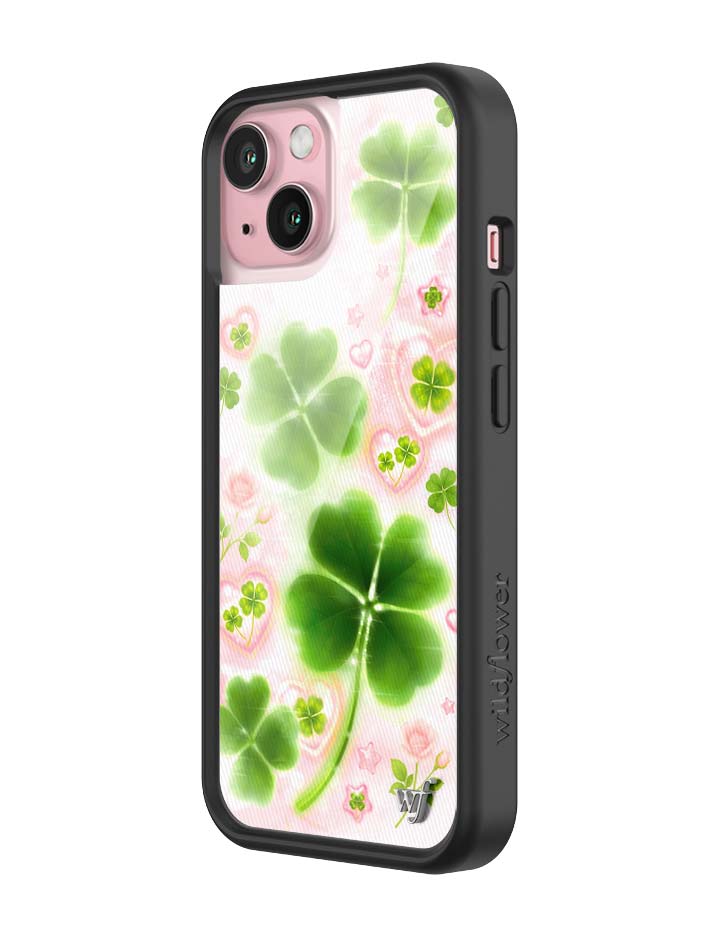 Wildflower Cases Miss Lucky iPhone Case — flat-lay composition