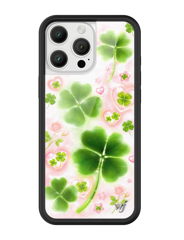 Wildflower Cases Miss Lucky iPhone Case — flat-lay composition