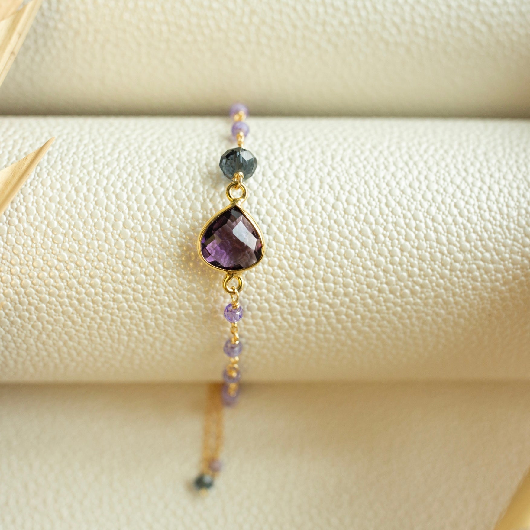 PARKEN JEWELRY Amethyst Ballet Bracelet — bracelets category context