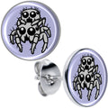 BodyCandy Leaping Leapfrog Spiders Stud Earrings by Onyx O — main product shot