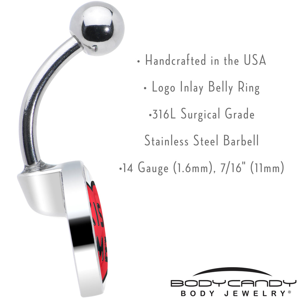 BodyCandy Summer Drink Belly Ring by Onyx O — in-use photo