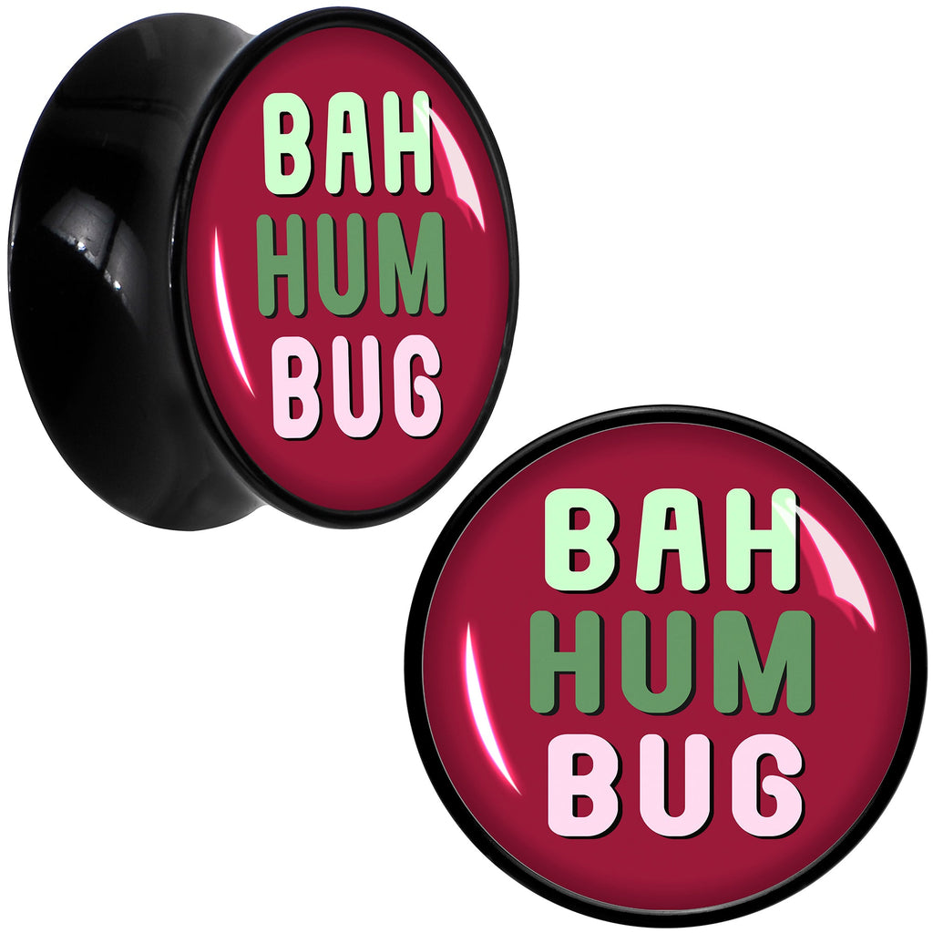 BodyCandy Bah Humbug Holiday Grouch Acrylic Saddle Plug Set by Onyx O — packaging