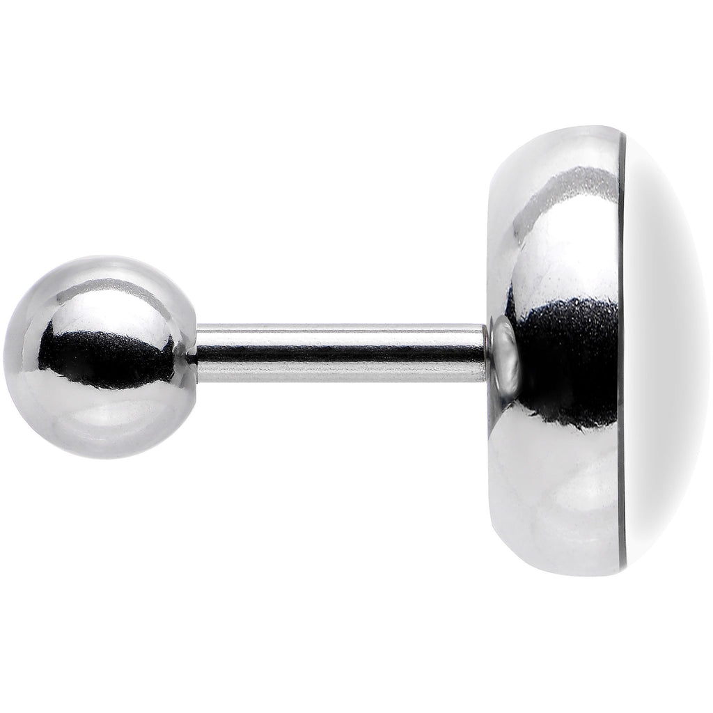 BodyCandy 16G Celestial Sun Moon Glow in the Dark Tragus Cartilage Earring — side view