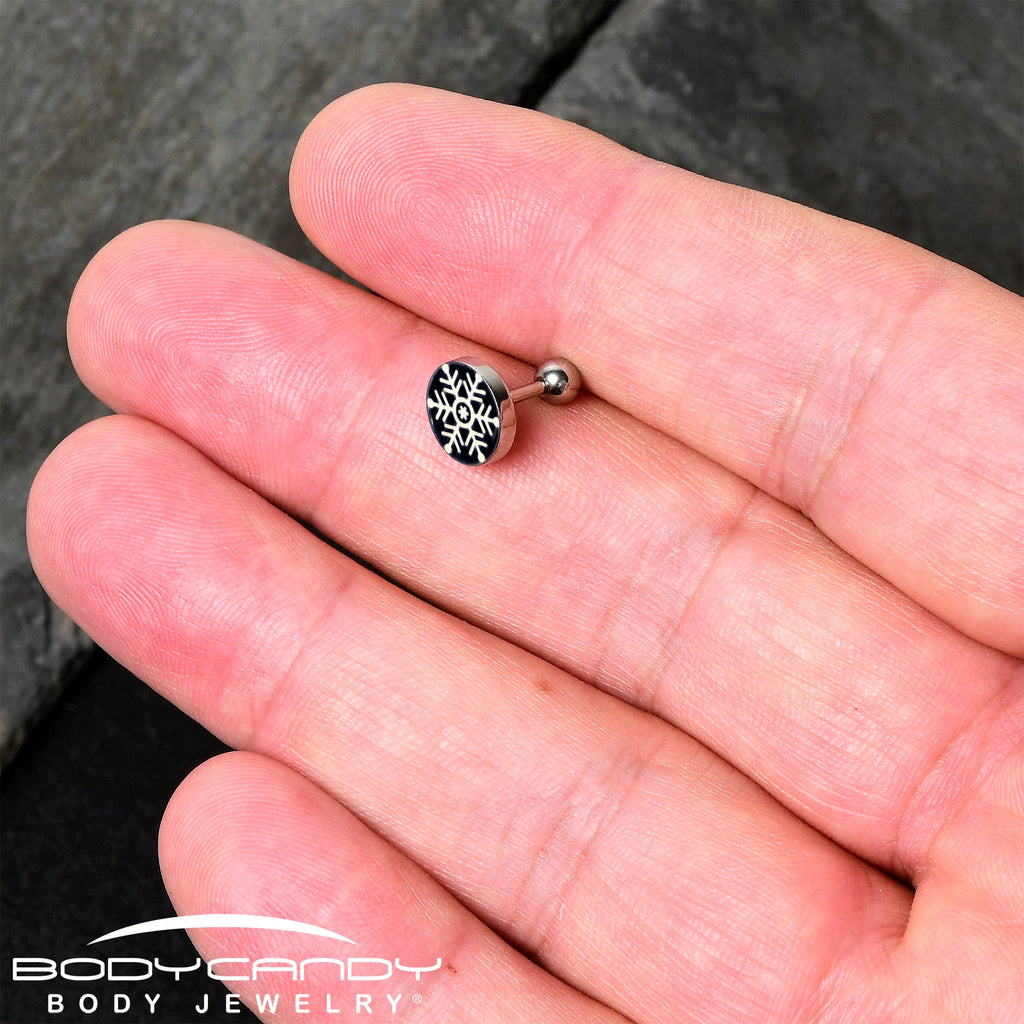 BodyCandy Glow in the Dark Holiday Christmas Tree Tragus Cartilage Earring by Onyx O — lifestyle context