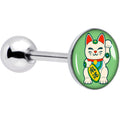 BodyCandy Waving Cat Barbell Tongue Ring by Onyx O — main product shot