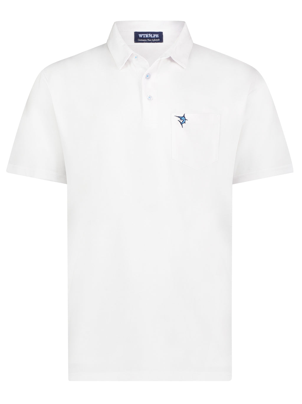 White Water Life Charleston Polo — detail shot 6