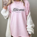 Pasimax Chicana Brown Pride Oversized Graphic Tee - Vintage Lowrider Culture Clothing, Mexican Heritage Streetwear, Cholo Sty