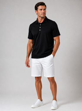 Buki Cinqo Polo - Black