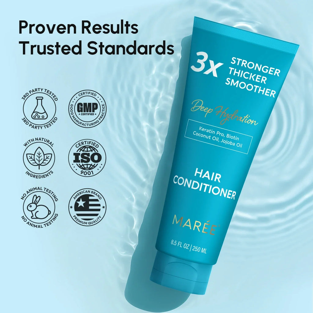 Maree Deep Hydrating Coconut Conditioner — back view