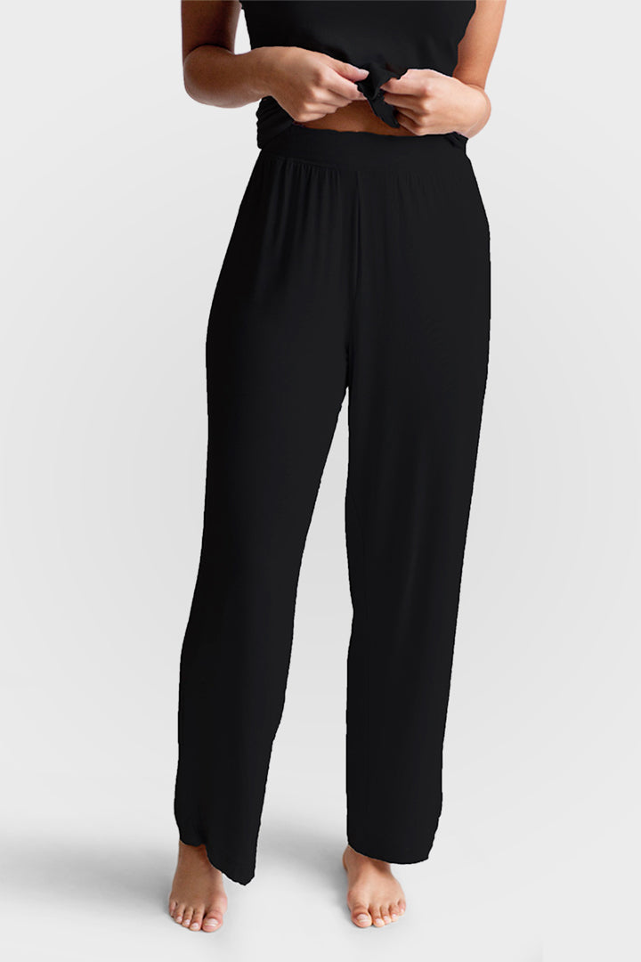 Buki Collagen Lounge Pant - Black — main product shot