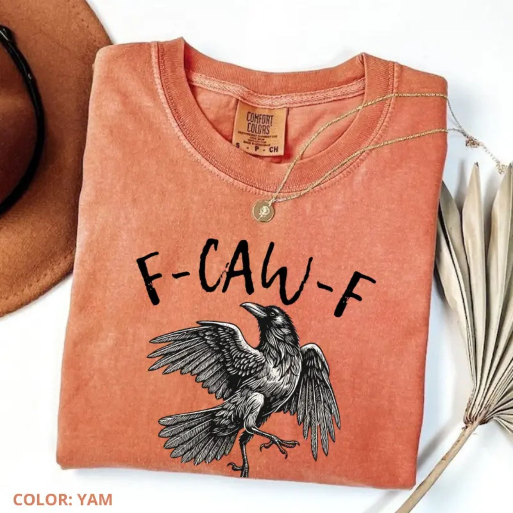 Pasimax Comfort Colors F-Caw-F T-Shirt — main product shot