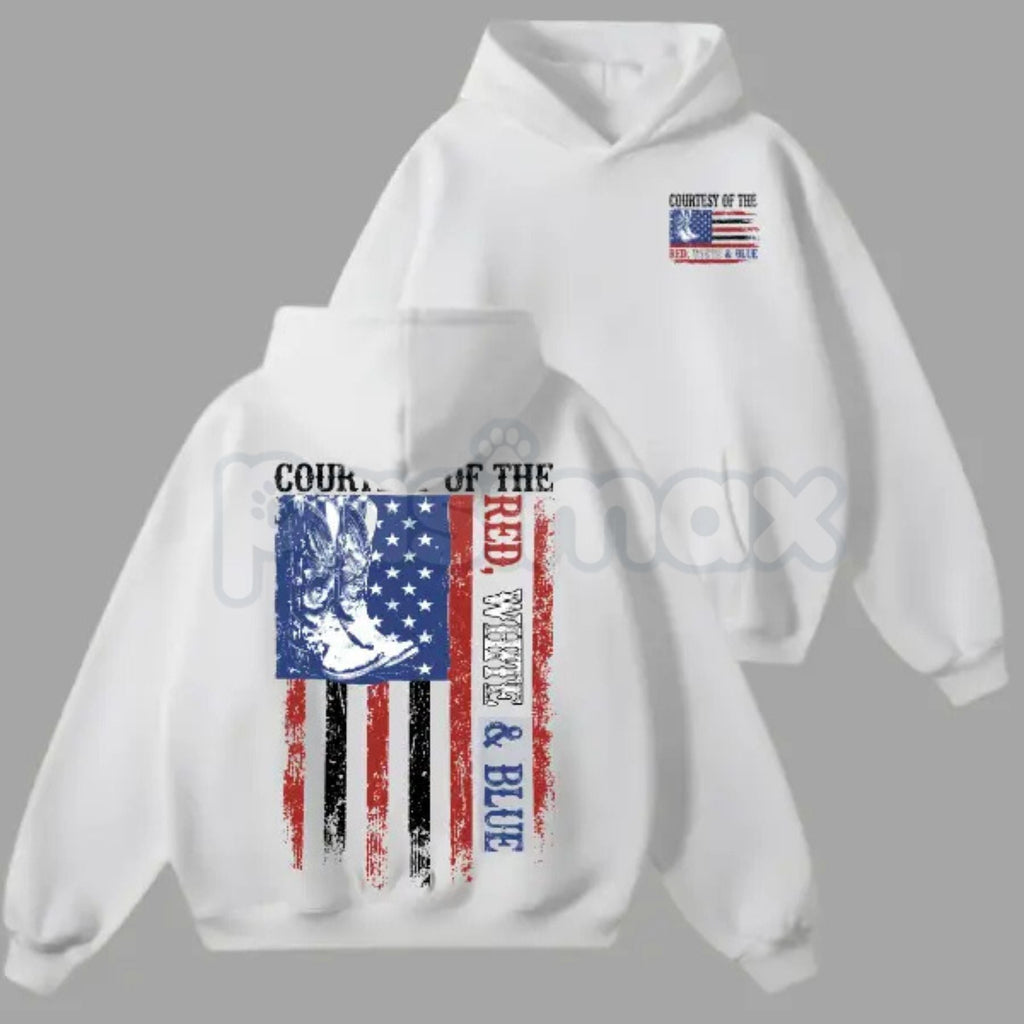 Pasimax Courtesy of Red White and Blue 250th Anniversary Hoodie – 2026 USA Semiquincentennial Patriotic Pullover, Toby Keith 