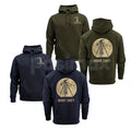 Pasimax Coyote Night Life Hunting Hoodie – Thermal Predator Hunter Gear, Rugged Men’s Pullover, Gift for Coyote & Varmint Hun