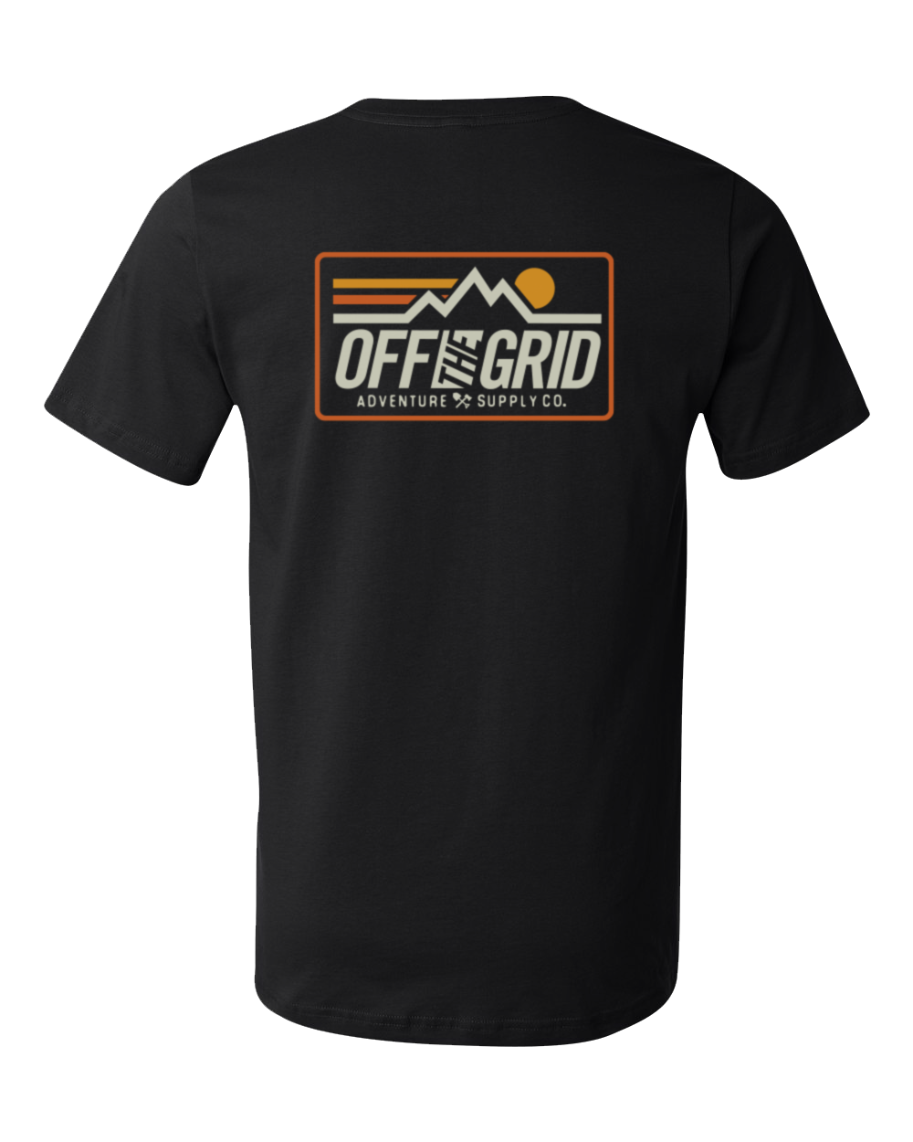 Off The Grid Surplus Dawn Rising Tee — in-use photo