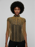 L'Jai Amor Golden Reverie Cape — main product shot