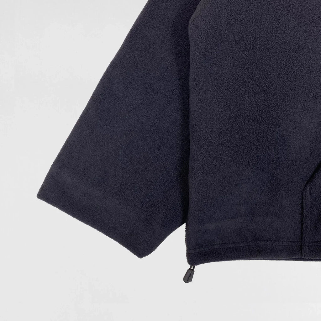 Phantom Marketplace Yeezy Gap Engineered by Balenciaga Polar Fleece Padded Hoodie - Dark Grey — side view